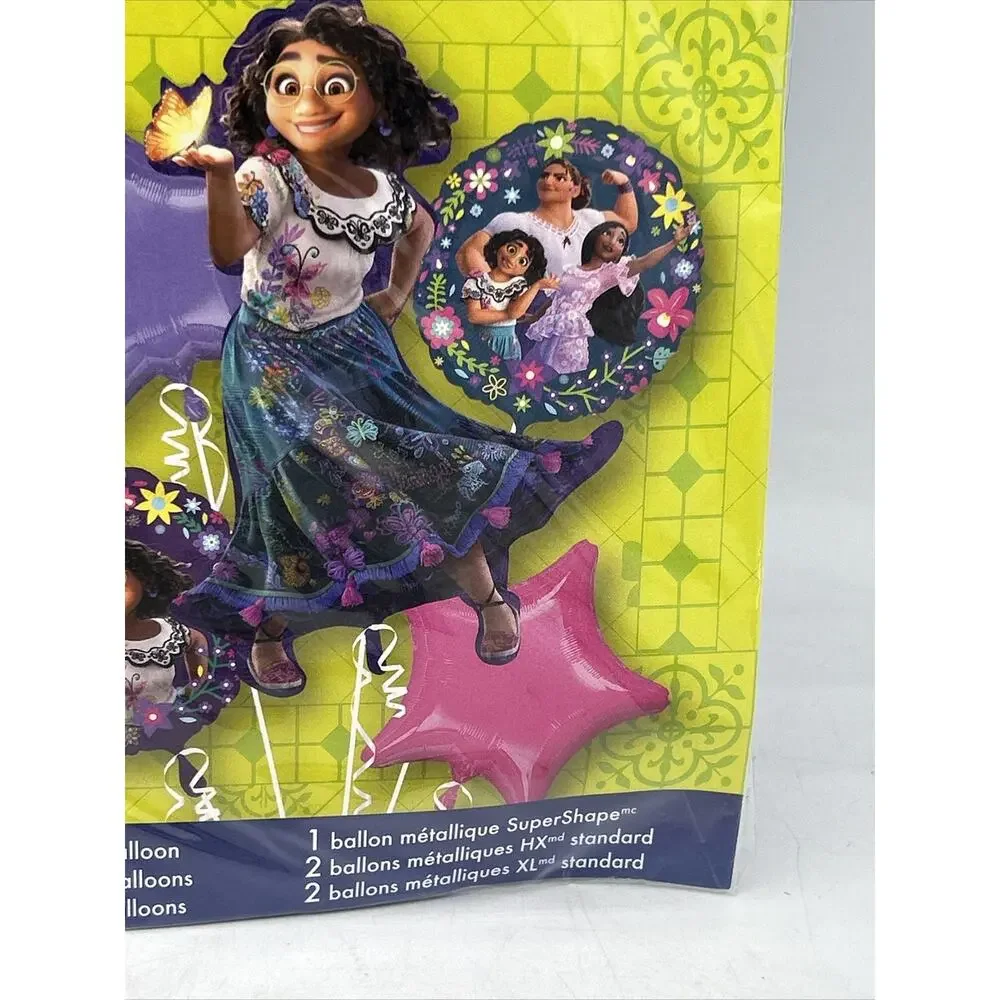 ENCANTO Birthday Party Supplies Foil Mylar Balloon Bouquet